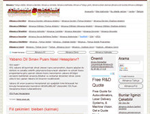 Tablet Screenshot of almancarehberi.com